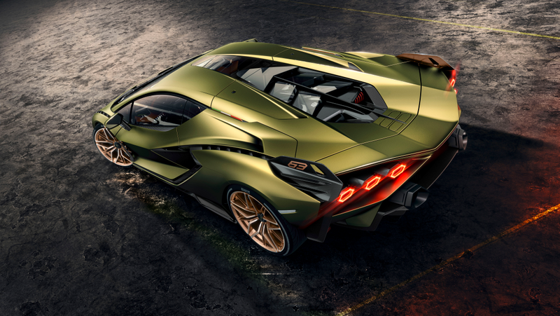 Illustration for article titled The 2020 Lamborghini Sián Is Here With 819 HP And A Hybrid V12